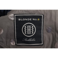 Blonde No8 Blazer en Coton en Bleu