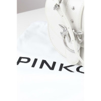 Pinko Borsa a tracolla in Pelle in Bianco
