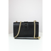 Pinko Love Simply Leather in Black