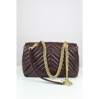 Pinko Love Simply Leather in Bordeaux