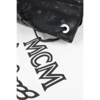 Mcm Handtasche aus Leder in Schwarz