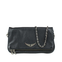 Zadig & Voltaire Clutch Bag Leather in Black