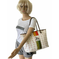 Mcm Shopper in White