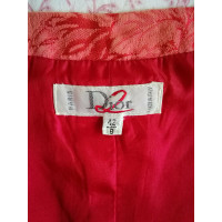 Dior Giacca/Cappotto in Cotone in Rosso