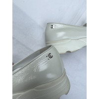 Chanel Slippers/Ballerinas Patent leather in White