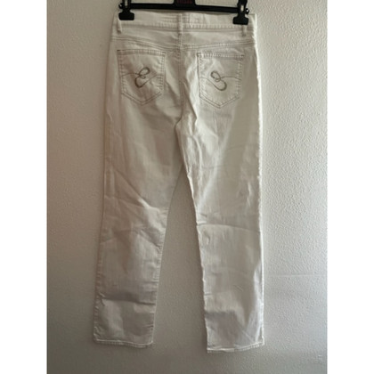 Escada Jeans aus Baumwolle in Weiß
