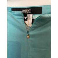 Versace Jupe en Coton en Turquoise
