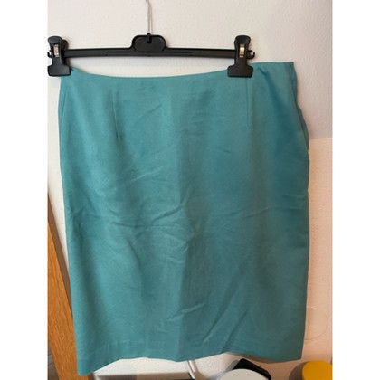 Versace Skirt Cotton in Turquoise