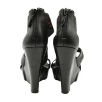 Diane Von Furstenberg Pumps/Peeptoes Leather in Black