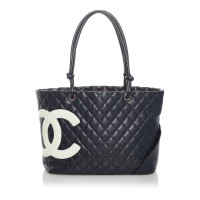 Chanel Cambon Bag aus Leder in Schwarz