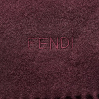 Fendi Schal/Tuch aus Kaschmir in Rot