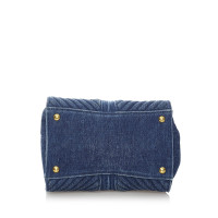 Miu Miu Shoulder bag Jeans fabric in Blue
