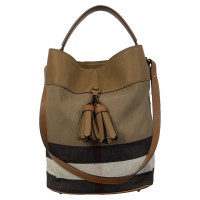 Burberry Schoudertas Canvas in Bruin