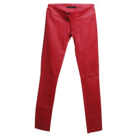 Altre marche Sly - pantaloni di pelle in rosso