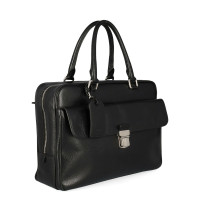 Giorgio Armani Travel bag Leather in Black