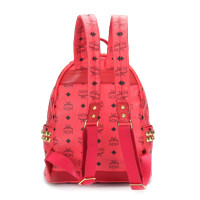 Mcm Backpack in Red