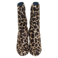 Pollini Ankle boots with leopard pattern