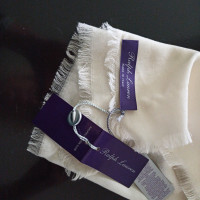 Ralph Lauren Purple Label Sjaal Wol in Crème