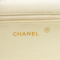 Chanel Flap Bag en Cuir en Blanc