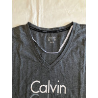 Calvin Klein Top en Coton en Gris
