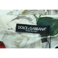 Dolce & Gabbana Capispalla in Seta in Bianco