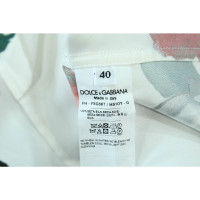 Dolce & Gabbana Capispalla in Seta in Bianco