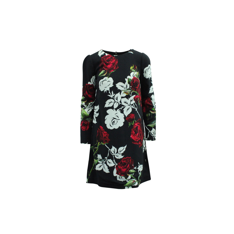 Dolce & Gabbana Robe en Viscose en Noir