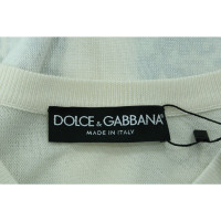 Dolce & Gabbana Blazer in Seta in Bianco