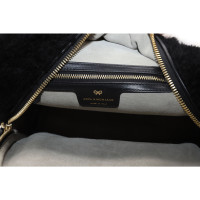 Anya Hindmarch Reisetasche aus Wolle in Schwarz
