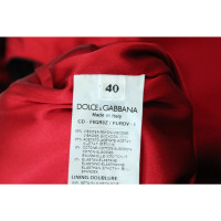 Dolce & Gabbana Vestito in Viscosa in Rosso