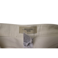 Max Mara Jeans en Coton en Blanc