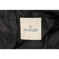 Moncler Giacca/Cappotto in Pelle in Nero