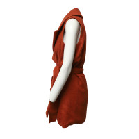 Diane Von Furstenberg Jacke/Mantel aus Wolle in Orange