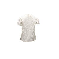 Emilio Pucci Oberteil aus Baumwolle in Weiß