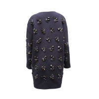 Diane Von Furstenberg Jacket/Coat Wool in Blue