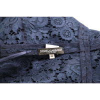 Dolce & Gabbana Jurk Viscose in Blauw
