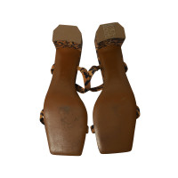 By Far Sandals Suede in Brown