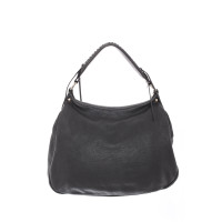 Abro Handbag Leather in Grey