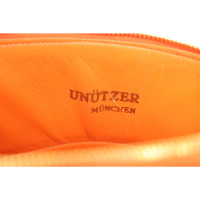 Unützer Shoulder bag Leather in Orange