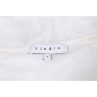 Sandro Top Linen in White