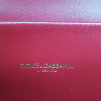Dolce & Gabbana Devotion Belt Bag en Cuir en Rouge