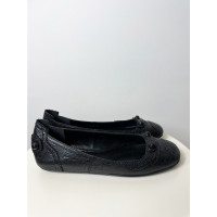 Balenciaga Slippers/Ballerinas Leather in Black