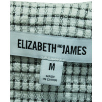 Elizabeth & James Jacke/Mantel aus Baumwolle in Weiß