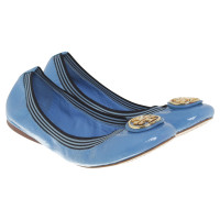 Tory Burch Ballerinas in Hellblau