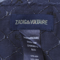 Zadig & Voltaire Doek in blauw