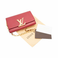 Louis Vuitton Louise Leer in Rood