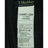 Max Mara Vestito in Cotone in Blu