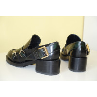 N°21 Slippers/Ballerinas Leather in Black