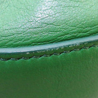 Céline Umhängetasche aus Leder in Grün