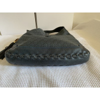 Gucci New Jackie Tassel Bag in Pelle in Blu